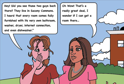 Saucony Commons post card